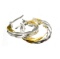Fine Jewelry Designer Sebastian, Italian Gold Over Sterling Silver Earrings