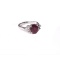 APP: 1.2k 1.95CT Ruby And Topaz Platinum Over Sterling Silver Ring