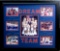 *Rare Dream Team U.S.A. Basketball Museum Framed Collage - Plate Signed