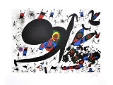 JOAN MIRO (After) Homage To Joan Pratt Print, 274 of 500