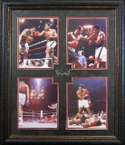 *Rare Muhammad Ali Museum Framed Collage - Plate Signed