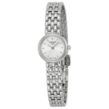 *Tissot Women's Classic Round Stainless Steel Case Silver Dial Sapphire Push/Pull Crown Quartz Movem