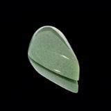 APP: 1.1k 131.75CT Pear Cut Cabochon Nephrite Jade Gemstone