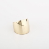 *Fine Jewelry 14KT. Gold, 19mm Hollow/Sigar Band (FJ F304)