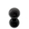 APP: 1.1k Rare 720.50CT Sphere Cut Black Agate Gemstone