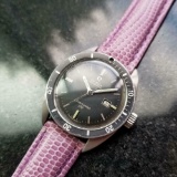 *OMEGA Midsize Seamaster 120 Date Automatic c.1966 Swiss Vintage Men's Watch -P-