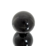 APP: 1k Rare 702.50CT Sphere Cut Black Agate Gemstone