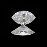 Gorgeous 0.08 CT Marquise Solitaire Diamond Gemstone Great Investment