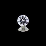 Gorgeous 0.09 CT Round Cut Solitaire Diamond Gemstone Great Investment