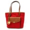 Brand New Michael Kors Jet Set Item Nylon Red MD Pocket Multifunction Tote