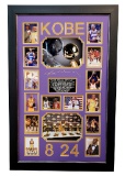 *Outstanding Kobe Bryant Memorabilia Piece Plate Signed -Great Investment!