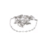 Gorgeous Solid 14KT.T White Gold 16 Inch Chain