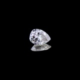 Gorgeous 0.07 CT Pear Cut Solitaire Diamond Gemstone Great Investment