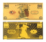 2020 1/10 Gram Aurum Liberty Excellent 24K Gold Note - Great Investment -