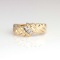 *Fine Jewelry 14 kt. Gold, New Custom Made 0.45CT Diamond One Of a Kind Ring (FJ F10)