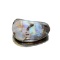 APP: 3.5k 141.43CT Free Form Cabochon Blue-Green Boulder Brown Opal Gemstone
