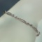 APP: 3.3k *Fine Jewelry 14KT. White Gold, 0.50CT Round Brilliant Cut Diamond Bracelet (VGN A-309)