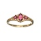 APP: 0.6k Fine Jewelry 14KT. Gold, 0.39CT Pink Tourmaline And Diamond Ring