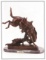 *Very Rare Small Wicked Pony Bronze by Frederic Remington 9.5'''' x 8''''  -Great Investment- (SKU-A