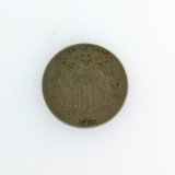 1882 Shield Nickel Coin