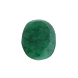 APP: 1.5k 23.00CT Oval Cut Emerald Gemstone