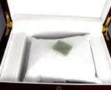 APP: 2k 66.50CT Rectangle Cut Cabochon Green Guatemala Jade Gemstone