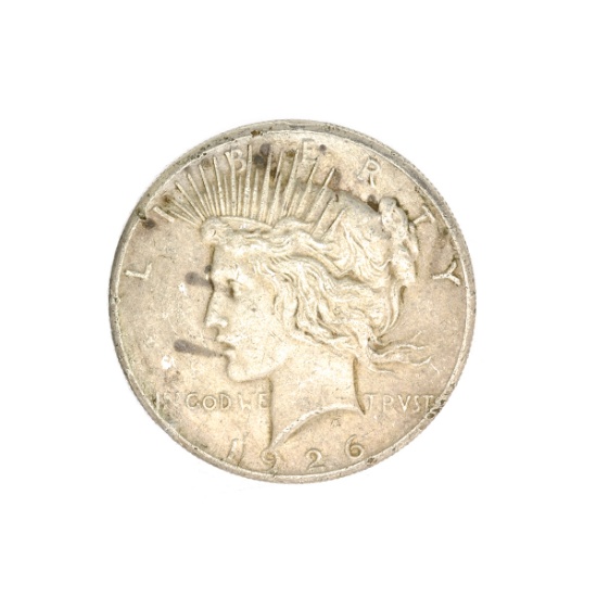 1926 U.S. Peace Type Silver Dollar Coin