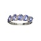 APP: 1.1k Fine Jewelry 1.25CT Oval Cut Tanzanite Over Sterling Silver Ring