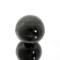 APP: 1k Rare 729.50CT Sphere Cut Black Agate Gemstone