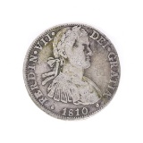 Extremely Rare 1810 Eight Reale American First Silver Dollar Coin Great Investment