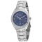 *Tissot Men's Chic Round Stainless Steel Case Mother of Pearl Dial Sapphire Push/Pull Quartz Watch (