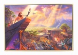 Beautiful Thomas Kinkade ''''The Lion King'''' on Canvas -PNR-