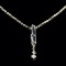 ''The New Genesis'' Diamond and Sterling Silver Necklace