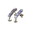 APP: 1.2k Fine Jewelry 1.35CT Oval Cut Tanzanite And Sterling Silver Earrings