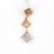 *Fine Jewelry 14 kt. Gold, New Custom Made 0.18CT Diamond One Of a Kind Pendant (FJ F196)