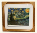 Van Gogh (After) -Limited Edition Museum Framed Print 01 -Numbered