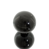 APP: 1k Rare 892.50CT Sphere Cut Black Agate Gemstone