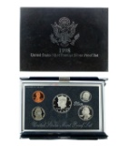 US 1998 Mint Premier Silver Proof Set Great Investment