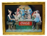 Museum Framed Coca-Coca Advertising  14.5x18.5