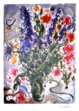 MARC CHAGALL Les Lupins Bleu Print, 135 of 500