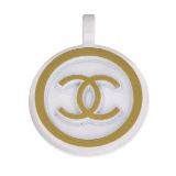 Vintage Chanel Medallion Pendant - CC Logo