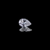 Gorgeous 0.12 CT Pear Cut Solitaire Diamond Gemstone Great Investment