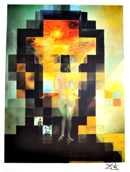 SALVADOR DALI Lincoln Dalivision Print, I 429 of 500