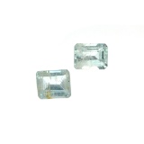 APP: 1.7k 4.21CT Rectangular Cut Aquamarine Parcel