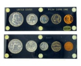 Extremely Rare 1962 Silver Proof Set Great Investment