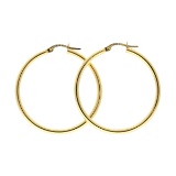 14KT. Gold Hoop Earrings