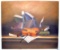 Oil Painting On Canvas- Books And Musical Instrument- 23.5''x27''