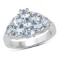 Gorgeous Sterling Silver 2.88CT Blue Topaz Ring App. $285 - Great Investment - Divine Piece!
