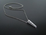 'The New Genesis'' Diamond and Sterling Silver Necklace
