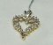 *Fine Jewelry 14KT. Gold, 0.80CT Diamond Pendant (FJ F379)